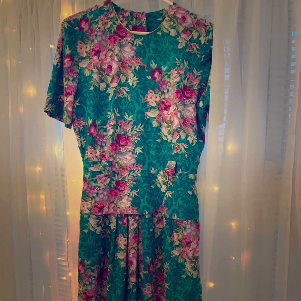Vintage 80s dress